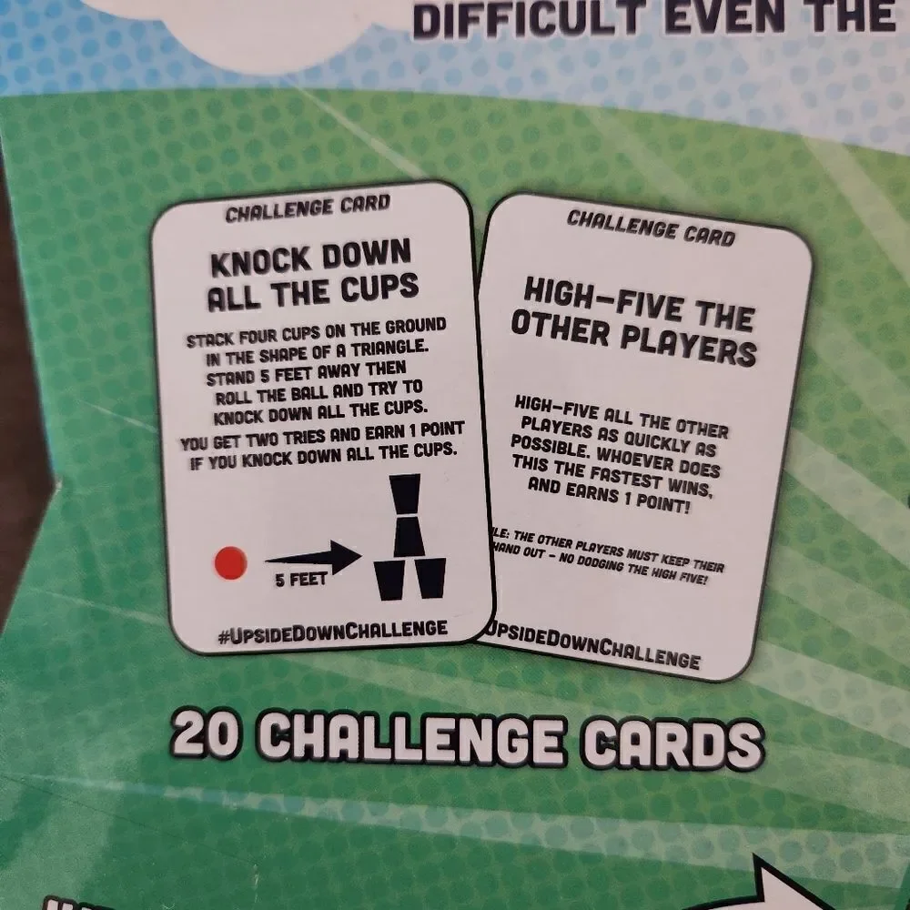 Vango The #UPSIDEDOWNCHALLENGE Game Backyard Edition New Unopened Box